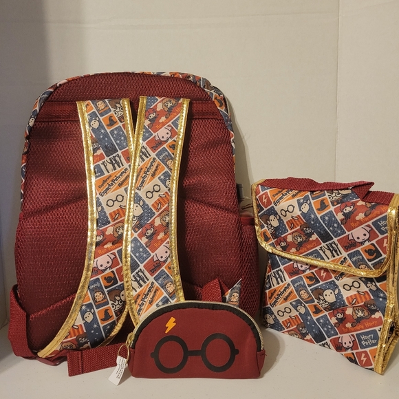 Harry potter Backpack 5 piece set - Picture 2 of 3